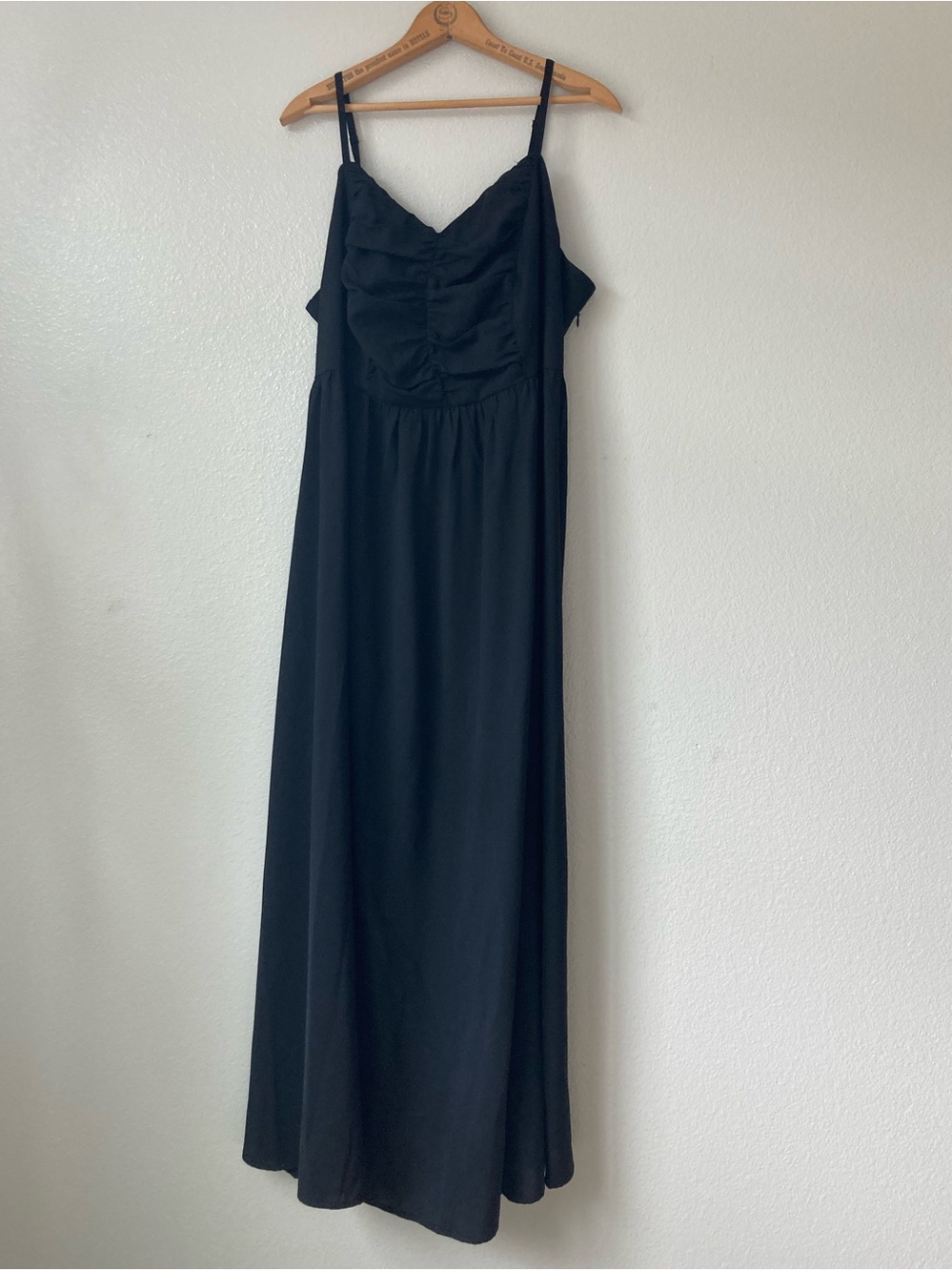 Hanna Nikole Sundress Ruched bodice Maxi Sleeveless Dress 20W - Picture 5 of 10